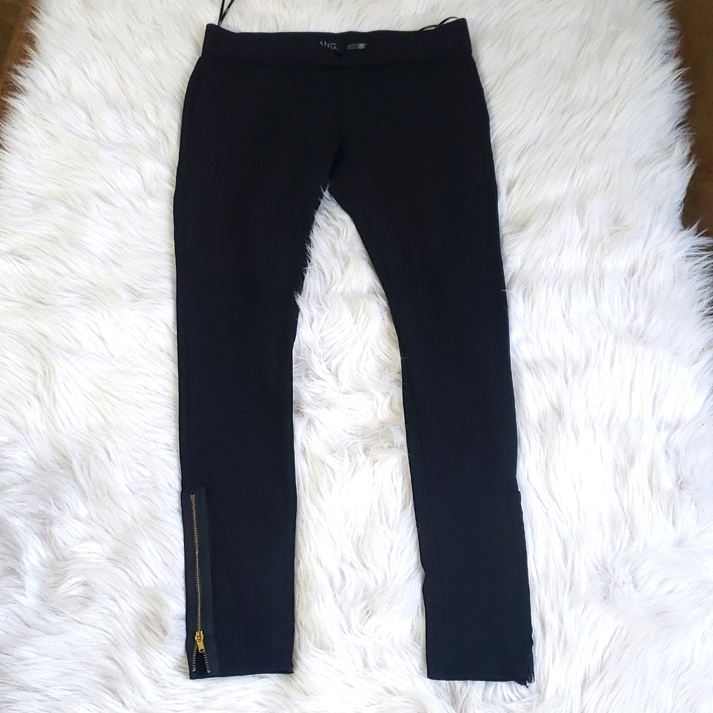 Angl black leggings size Medium
